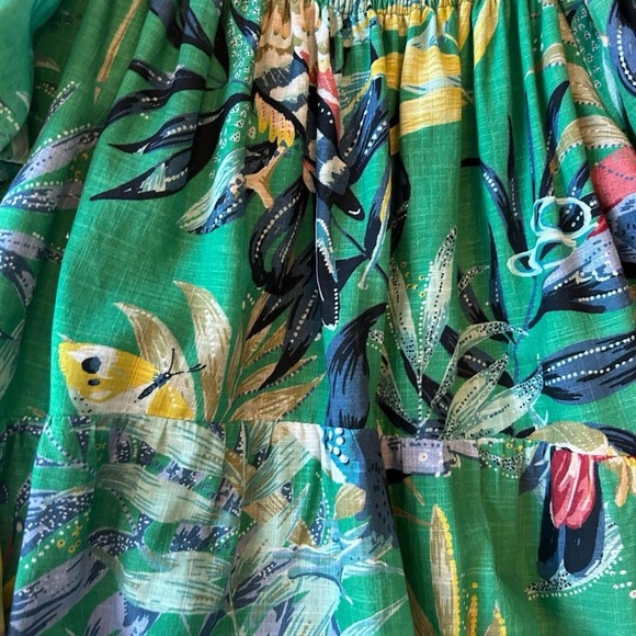 Anthropologie Maeve Tropical Maxi Dress with Pockets, Size XS 🌿 - Picture 4 of 8